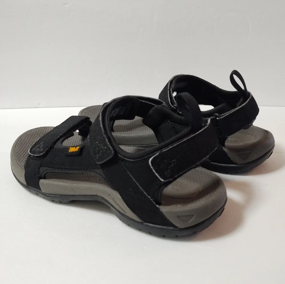 Teva Meacham Trail  Black Slingback Hiking Sandals Men’s Size 8